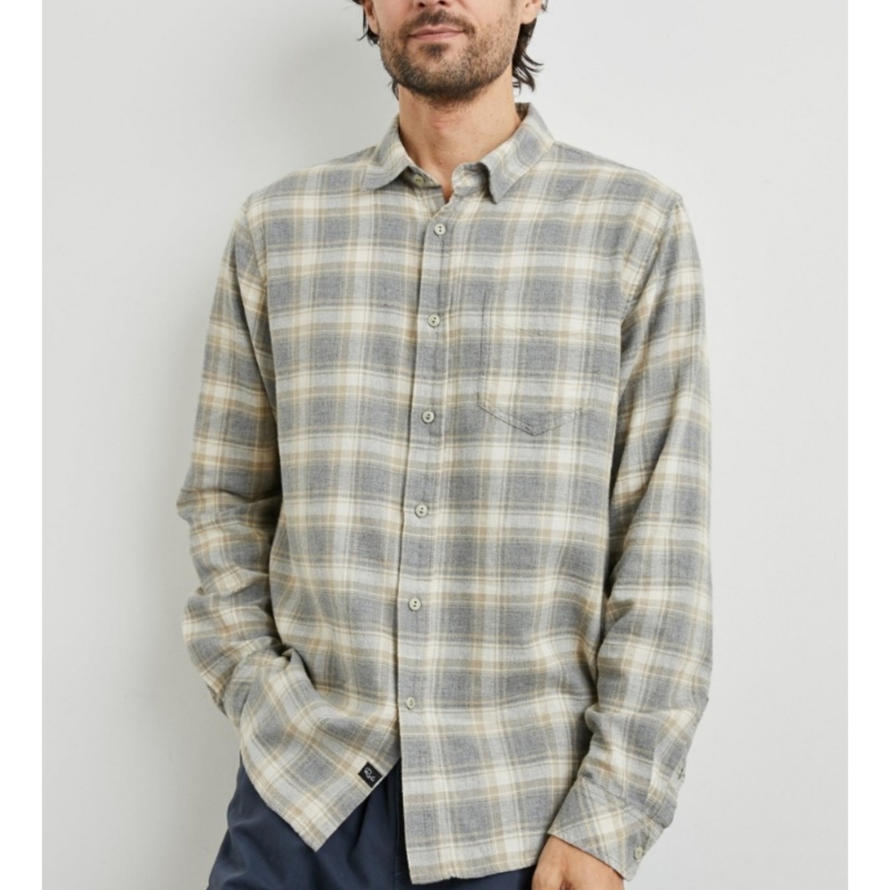 NWT Rails Wyatt Plaid Button Down Shirt - Charcoal Desert Melange